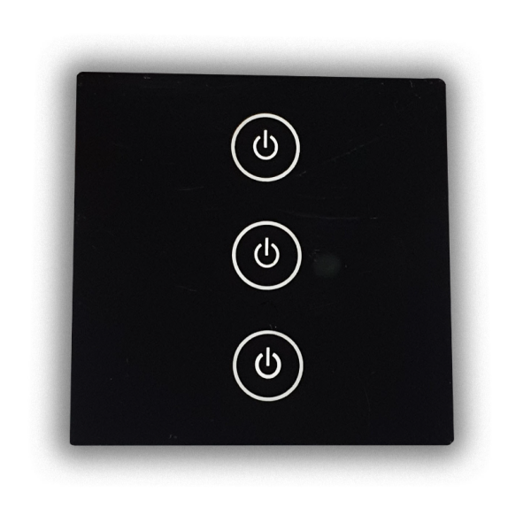 کلید لمسی هوشمند سه پل زمرد WiFi + RF